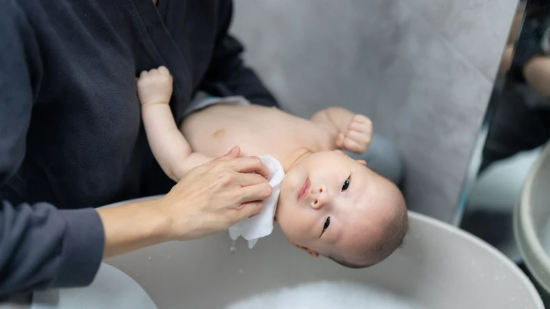 Hướng dẫn về lần tắm đầu tiên cho bé giúp bảo vệ bé khỏi nhiễm trùng trong những ngày đầu đời