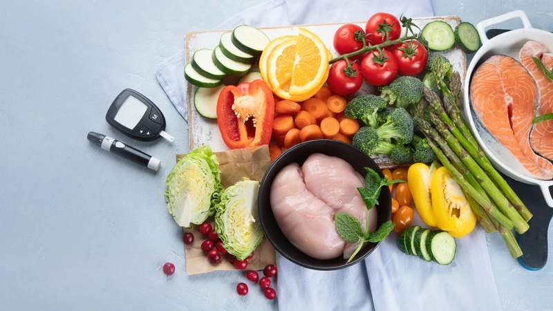 Chế độ ăn giàu chất xơ, ít đường tinh luyện và cân bằng giữa carbohydrate, protein, chất béo tốt giúp ổn định đường huyết hiệu quả