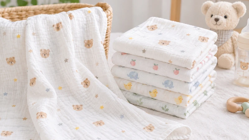Khăn xô có nhiều loại với số lớp, chất liệu và kích thước khác nhau