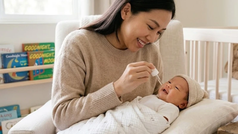 Dạng nhỏ giọt phù hợp với trẻ sơ sinh vì thuận tiện định liều và cho trẻ uống