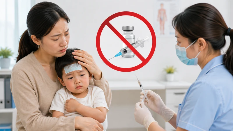 Khi nào trẻ không được tiêm phòng?