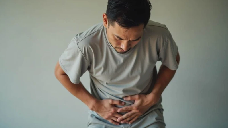 Khi khối u lớn dần, đau bụng âm ỉ kéo dài, chướng bụng, đi ngoài vẫn thấy chưa hết