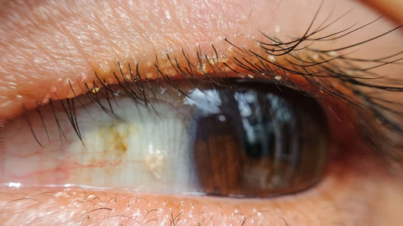 Nếu Demodex cư trú ở nang lông mi, người bệnh có thể bị viêm mi, ngứa quanh mắt, rụng lông mi