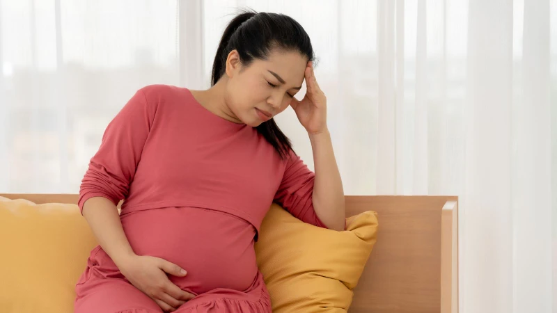 Tình trạng mẹ bầu chóng mặt 3 tháng cuối cần được đặc biệt lưu ý
