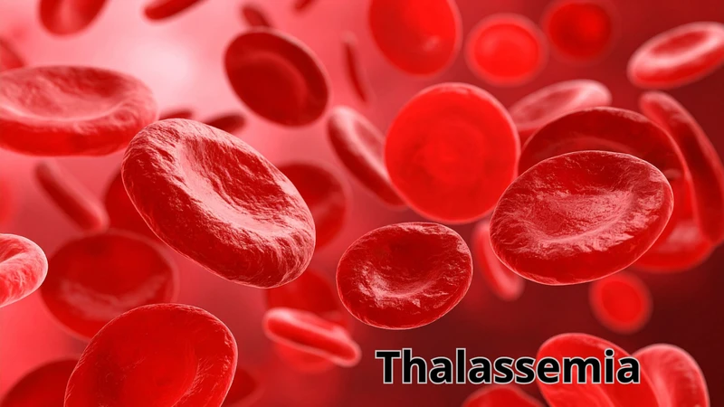 Thalassemia là rối loạn di truyền ảnh hưởng đến quá trình tạo hemoglobin