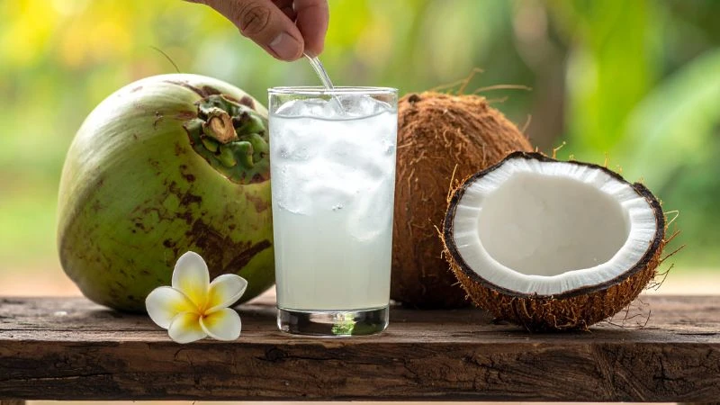 Người bị men gan cao uống nước dừa đúng liều lượng có thể hỗ trợ cải thiện sức khỏe gan