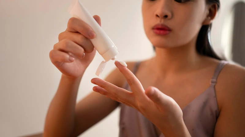 Sử dụng chất bôi trơn là một trong những mẹo chữa khô vùng kín phù hợp giúp cải thiện sự thoải mái