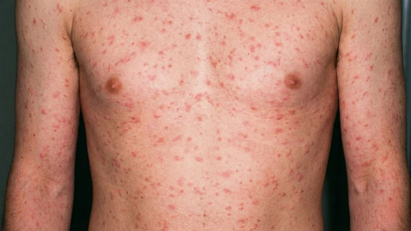 Hình ảnh mụn HIV giai đoạn đầu chỉ mang tính minh họa