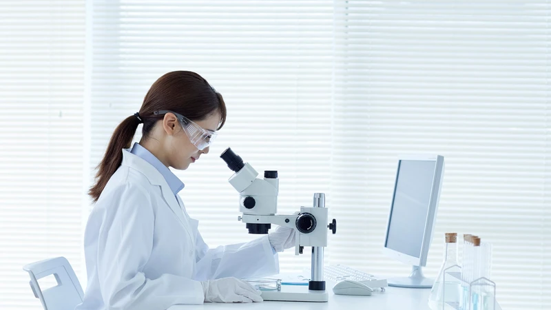 Soi tươi nấm dưới kính hiển vi hỗ trợ trong chẩn đoán nấm bẹn