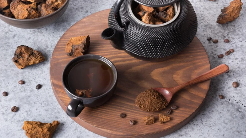 Nấm Chaga có thể được sử dụng dưới dạng trà, bột, chiết xuất hoặc viên nang