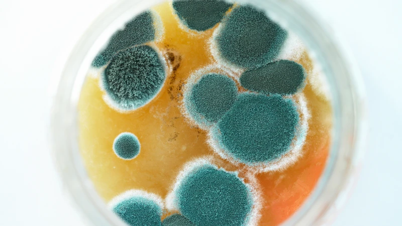 Nấm mốc là đa bào, với các sợi nấm hyphae đan xen tạo nên thể sợi mycelium, lan rộng nhanh chóng trên bề mặt vật chủ