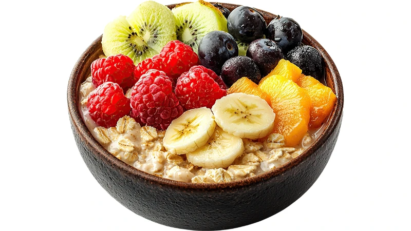 Bổ sung trái cây tươi để tăng hàm lượng vitamin, chất chống oxy hóa và chất xơ