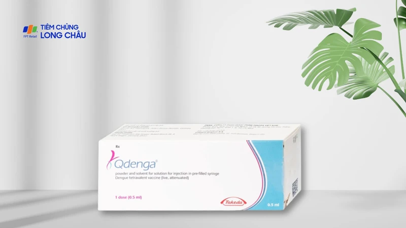 Vắc xin sốt xuất huyết Qdenga (Đức) hiện được cung cấp tại Tiêm chủng Long Châu
