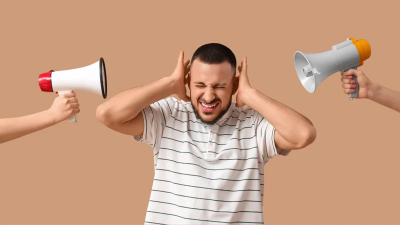 Âm thanh lớn có thể gây ù tai và ảnh hưởng đến khả năng nghe