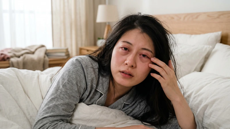 Nguyên nhân khiến ngủ dậy mắt bị sưng