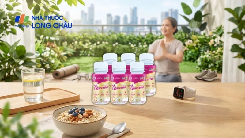 Sữa Glucerna dành cho người cần kiểm soát đường huyết