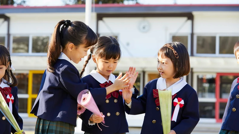 Bé mẫu giáo lớn ở Nhật phải biết được sự khác biệt giữa nam và nữ từ sớm