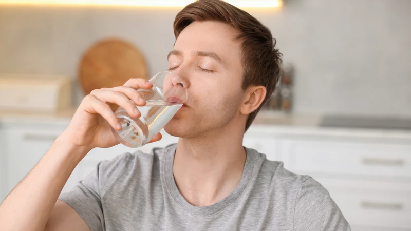 Uống nước có thể là biện pháp giúp giảm cơn nấc cụt
