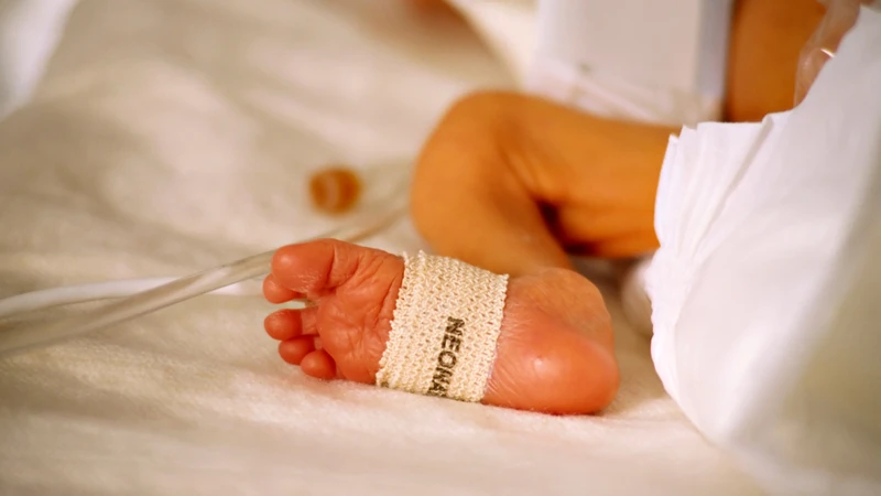 Trẻ hạ đường huyết có thể bú kém, tím tái hoặc co giật