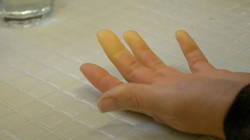 Hội chứng Raynaud khiến ngón tay, ngón chân chuyển trắng hoặc xanh tím khi lạnh