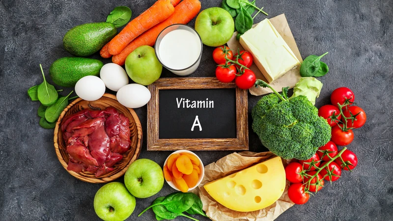 Bổ sung rau xanh, trái cây, cá, trứng và các thực phẩm cung cấp vitamin A để đôi mắt khỏe mạnh hơn