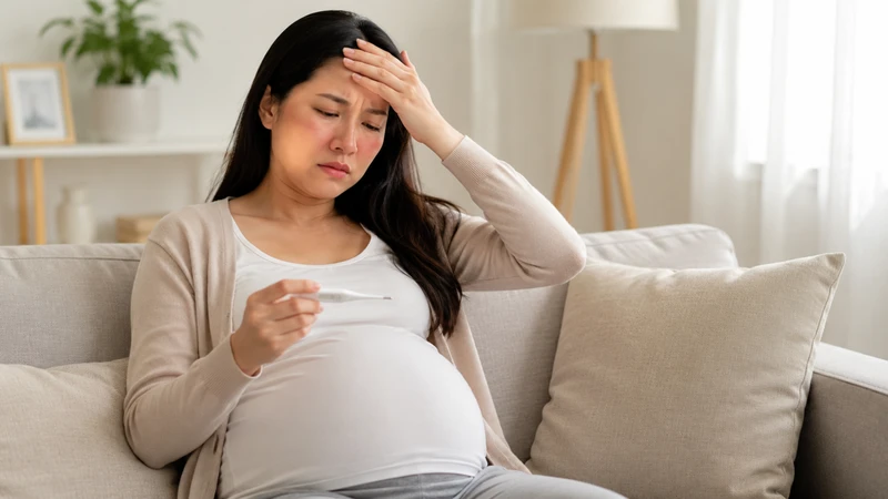 Sốt khi mới mang thai cần được theo dõi và thăm khám đúng lúc