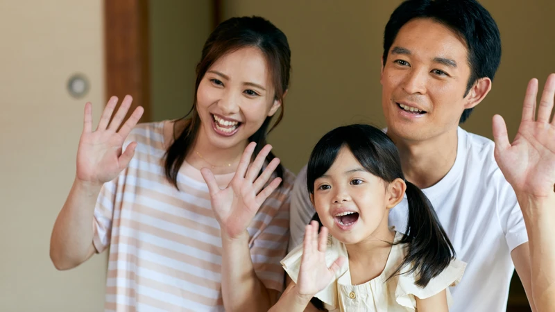 Các bố mẹ Nhật luôn là tấm gương để con có thể noi theo