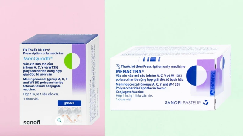 Những thông tin cần thiết về 2 loại vắc xin viêm màng não mô cầu MenQuadfi và Menactra 2