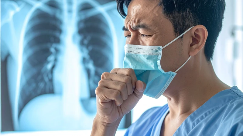 Ho kéo dài đôi khi kèm theo tiếng ran nổ nhỏ là một trong những triệu chứng phổi có nước