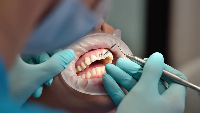Sau khi thăm khám và lập kế hoạch điều trị, bác sĩ sẽ tiến hành gắn khí cụ chỉnh nha cho trẻ