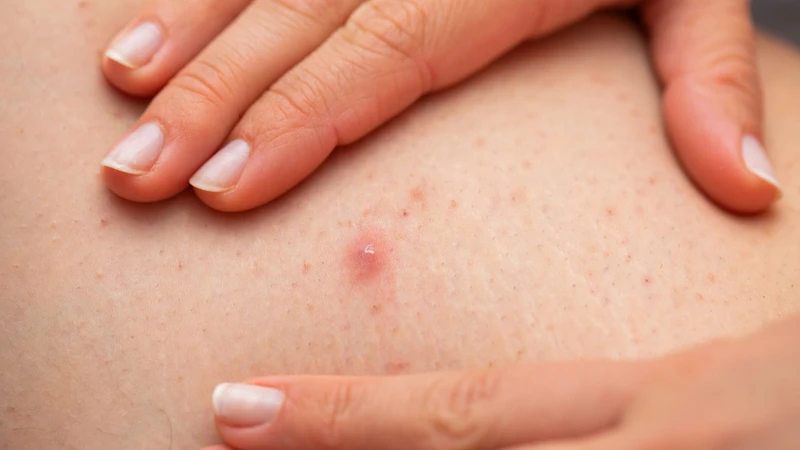 Viêm nang lông cũng có thể là nguyên nhân khiến bạn bị nổi mẩn đỏ ngứa