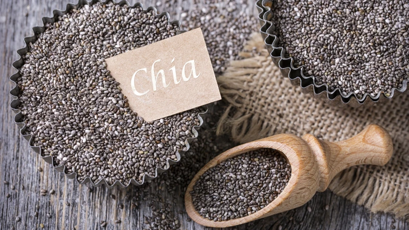 Hạt chia là một trong những nguồn thực vật dồi dào nhất cung cấp axit béo omega-3