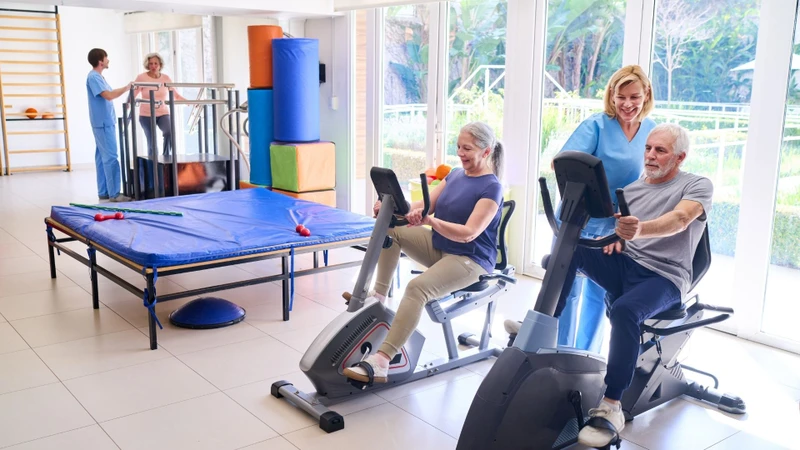 Người bệnh vận động nhẹ sau phẫu thuật để hỗ trợ quá trình hồi phục