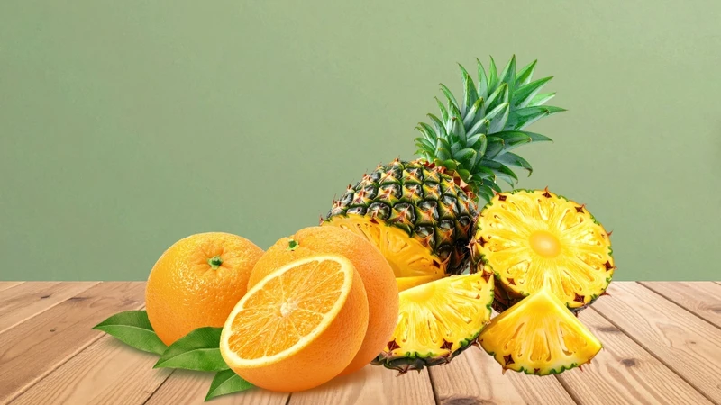 Cam quýt, dứa và sữa chua là những loại thực phẩm tốt cho âm đạo phụ nữ