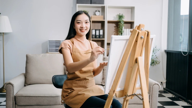 Người nhóm máu B có thể phù hợp làm họa sĩ