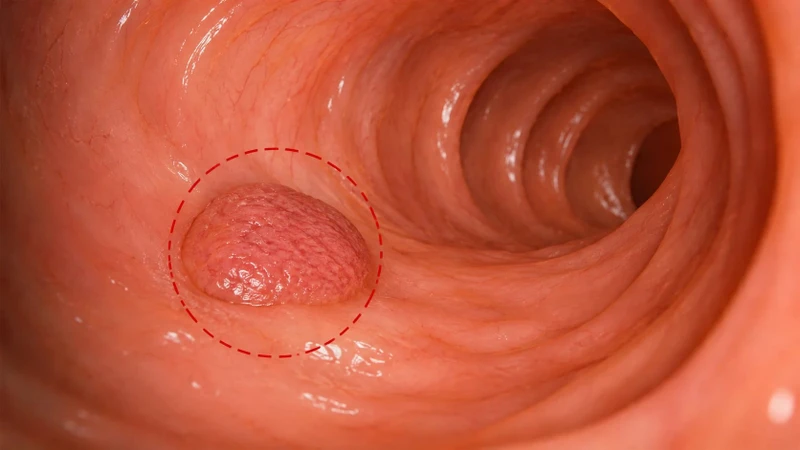 Polyp đại tràng không cuống là gì? Là dạng polyp có đáy rộng, bám trực tiếp vào niêm mạc
