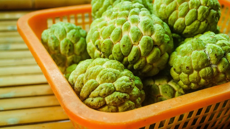Quả na là nguồn cung cấp năng lượng và vi chất dồi dào