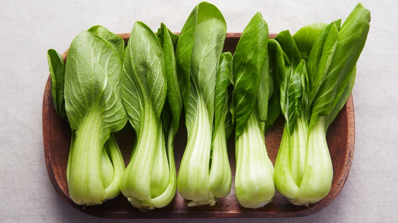 Rau cải thìa cung cấp vitamin C cùng các chất chống oxy hóa