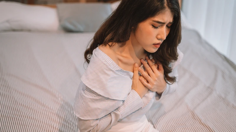 Khi căng thẳng, cơ thể có thể tăng nhịp tim và nhịp thở