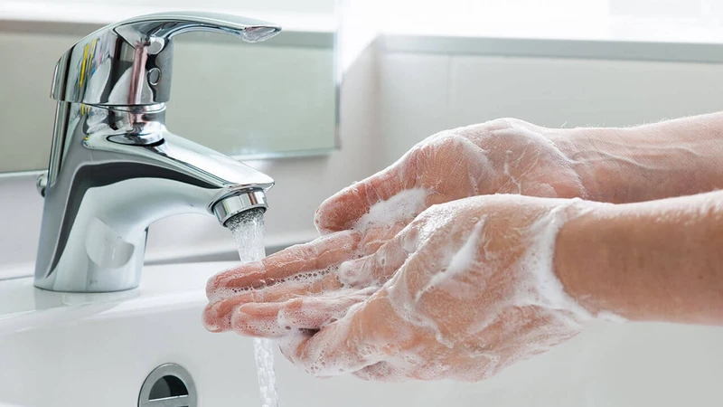 Rửa tay bằng xà phòng đúng cách giúp giảm nguy cơ nhiễm sán thần kinh trung ương