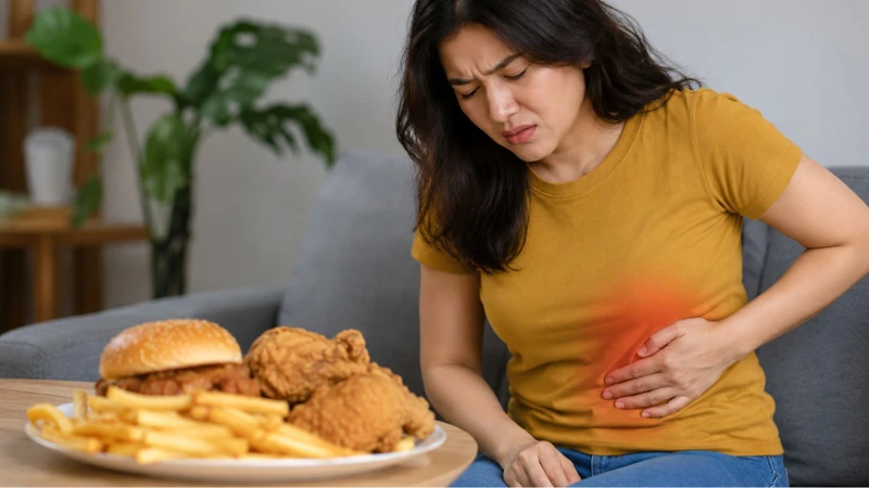 Tiêu chảy sau bữa ăn nhiều dầu mỡ có thể liên quan đến bệnh lý túi mật