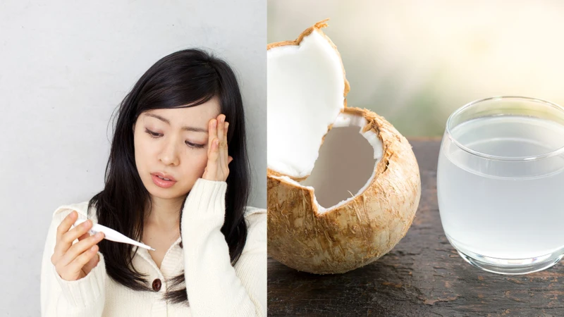 Sốt uống nước dừa được không? Hướng dẫn chăm sóc tổng thể khi bị sốt 1