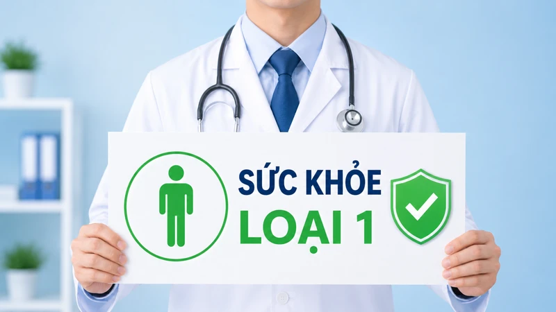Sức khỏe loại 1 là mức phân loại sức khỏe cao nhất