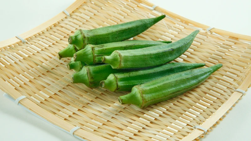 Đậu bắp giàu chất xơ, gồm cả chất xơ hòa tan và không hòa tan