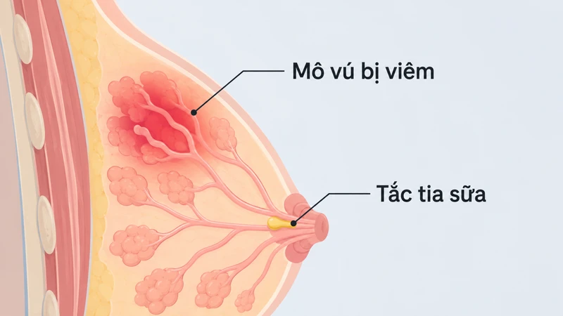Tắc tia sữa bị sốt phải làm sao cần được xử trí nhẹ nhàng và theo dõi sát