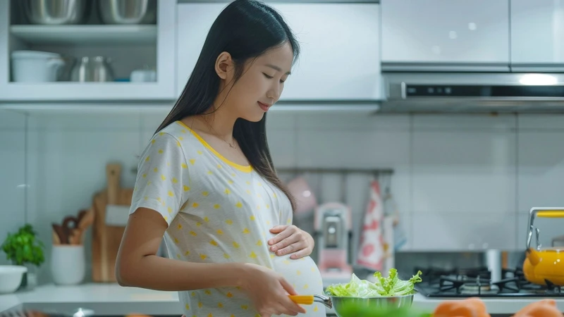 Chế độ dinh dưỡng cân bằng giúp mẹ bầu tăng cân hợp lý