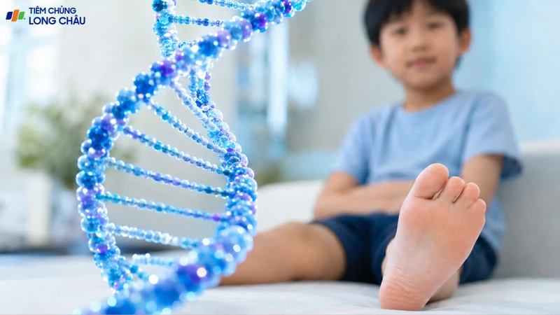 Một số hội chứng di truyền có thể liên quan đến dính ngón chân