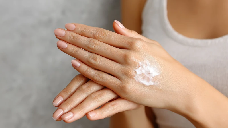 Sử dụng kem dưỡng da tay thường xuyên giúp phòng ngừa tay bị lột da hiệu quả