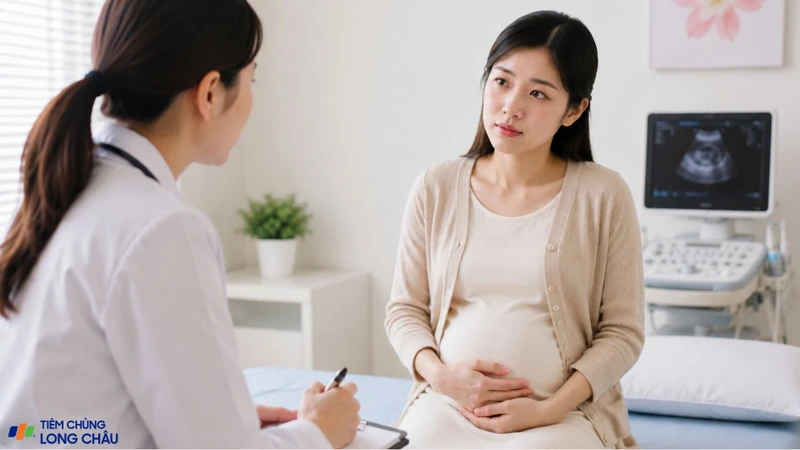 Mẹ bầu nên thông báo nếu đang bị đau vùng chậu