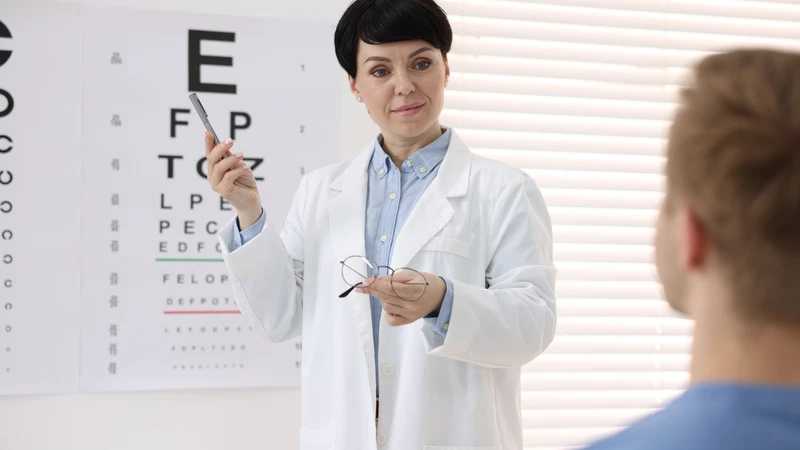 Kiểm tra thị lực bằng bảng chữ cái